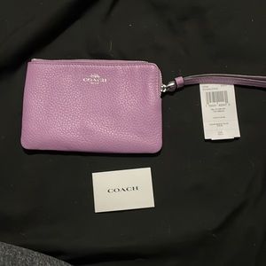 New coach wristlet